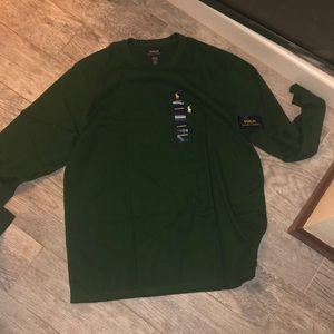 Green XXL Polo Sleepwear Longsleeve new with tags